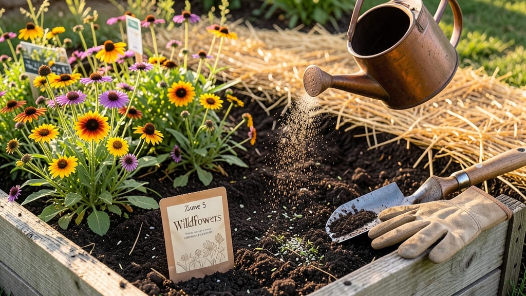 When to Plant Wildflower Seeds in Zone 5: Spring vs Fall Timing for Best Germination