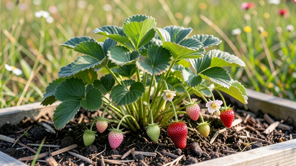 How Long Do Strawberries Take to Grow After Flowering: 4-6 Week Timeline to Ripe Fruit