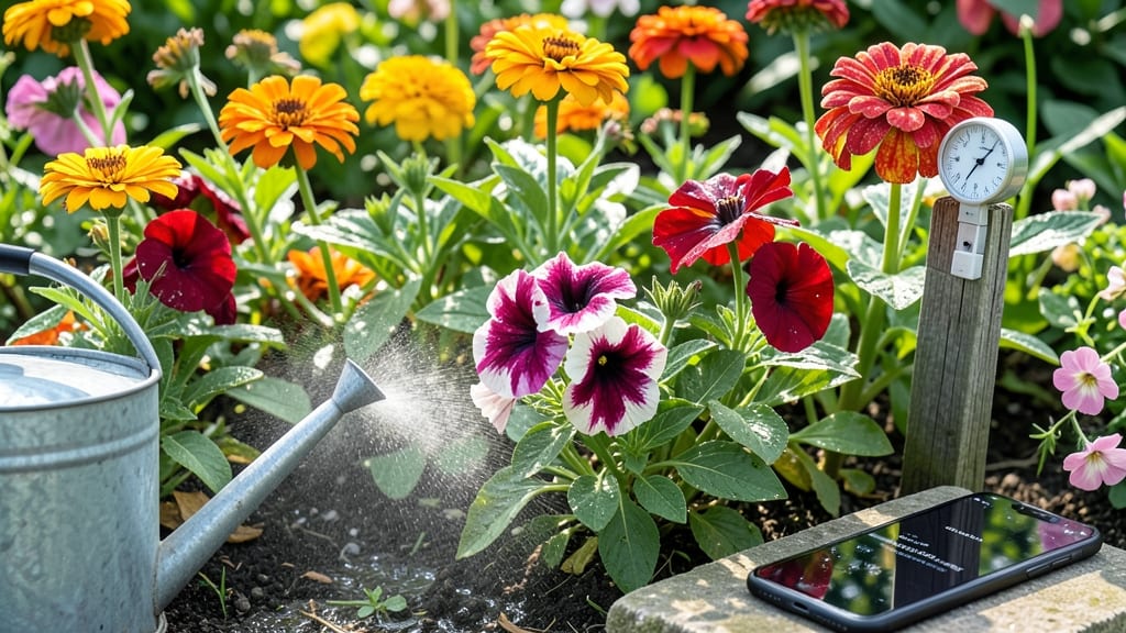 How Often to Water Flowers Outside: Soil Test Guide for Perfect Moisture Balance