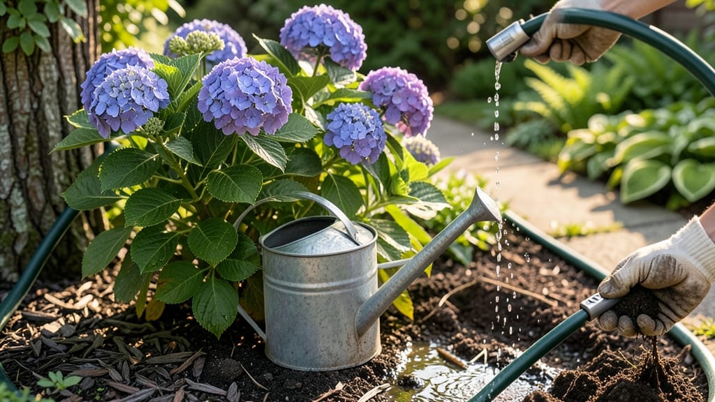 Best Time to Water Outdoor Flowers: Morning Mist Spray for Root Health