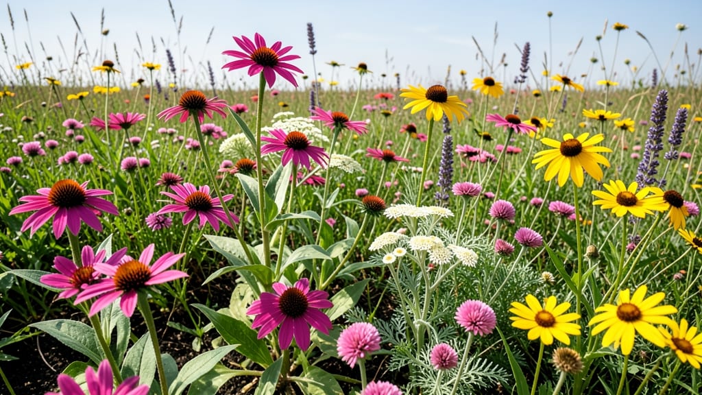 Wildflower Meadow Flowers: Pollinator-Powered Planting for Year-Round Beauty